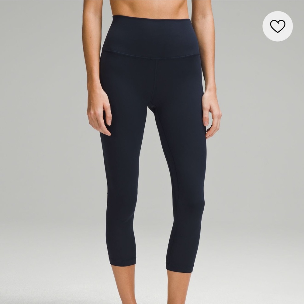 Lululemon Align High-Rise Crop 23” (True Navy)